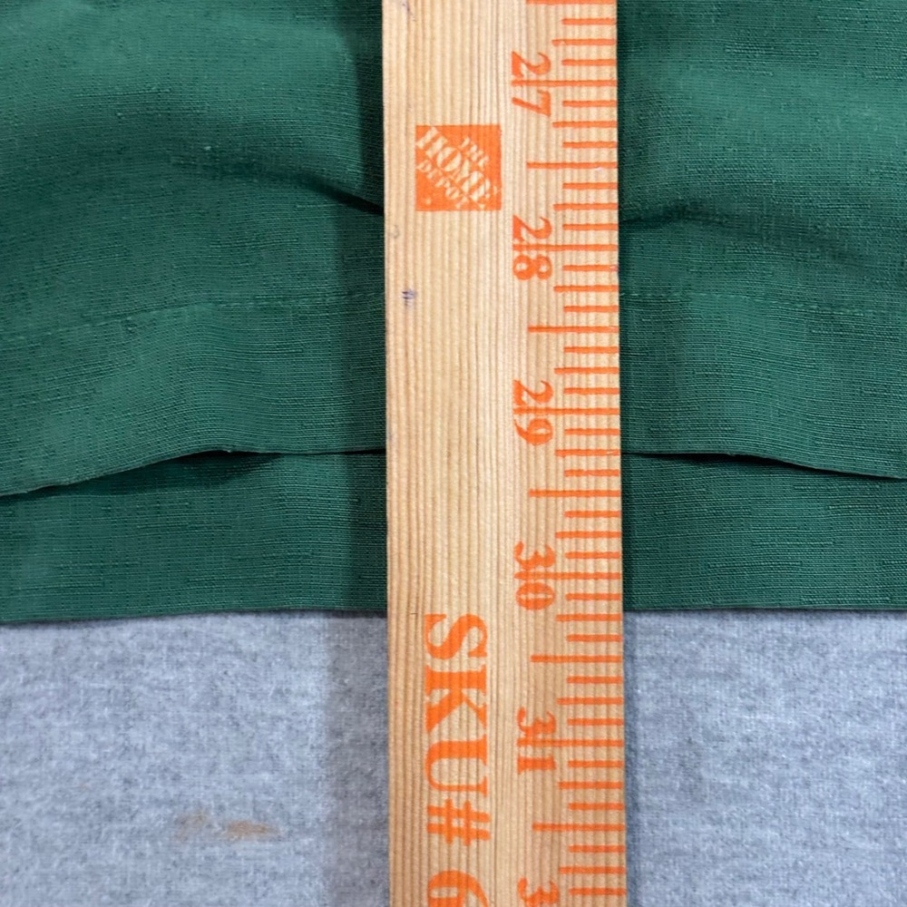 REI Mens XXL Green Short Sleeve Button Down Camp Shirt Modal Rayon Blend Logo - Picture 5 of 9